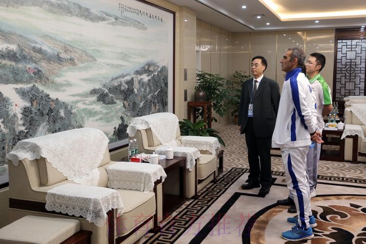 林晓华在京会见法国足协国际发展部主任